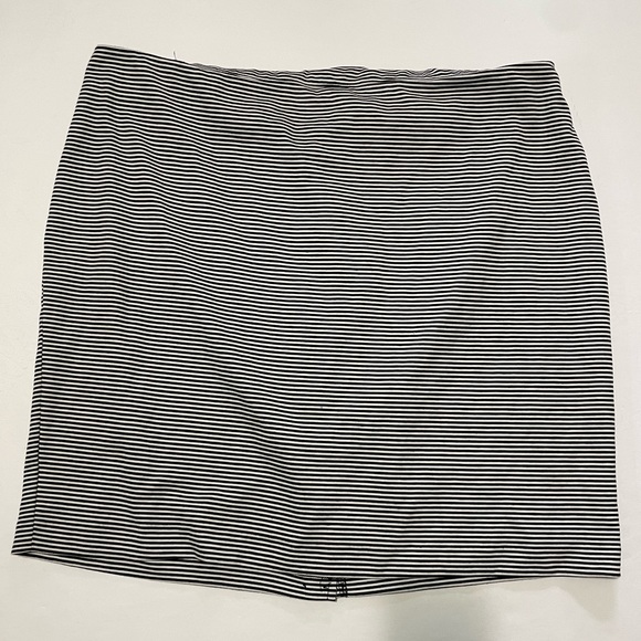 Eloquii plus size striped mini skirt 20W NWOT - Picture 1 of 4
